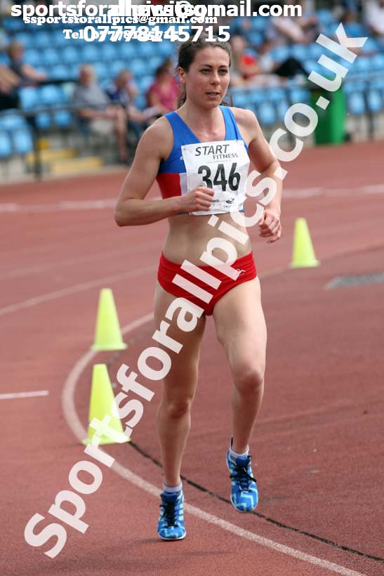 Senior womens 5000 metres, Northern Senior and Under-20s Champs., Sports City, Manchester. Photo: David T. Hewitson/Sports for All Pics